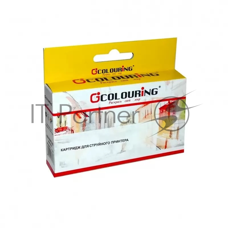 Картридж струйный Colouring CG-48140, черный, для Epson