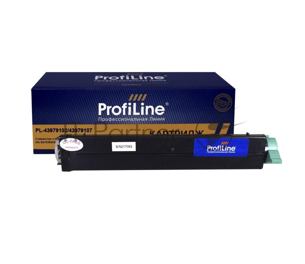 Картридж Тонер-туба ProfiLine PL-43979102/43979107 для принтеров Okidata B410dn/B420dn/B430dn/B440dn/MB460/MB470/MB480 3500 копий