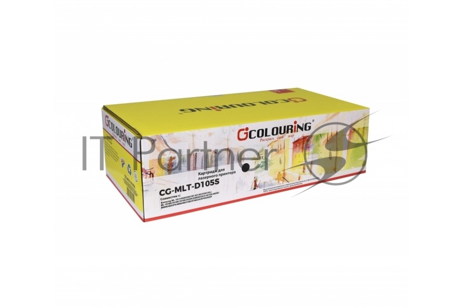 Картридж лазерный Colouring CG-MLT-D105S черный (1500 стр.) для Samsung ML-1911/2526/2581/SF-651/651P/651XIL/ML-1916K/1915K/1910K/2525K/2580NK/SCX-4610K/4605K/4600K/4623FK/4600/4601/4623F/4623X/SF650/650P