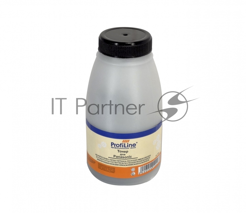 Тонер ProfiLine для принтеров Panasonic KX-FAT411A/461/FAT92/FAT94/KX-FAC415/KX-MB261/262/263/271/763/771/772/773/778/778CN/781/783/228CN/238CN/258CN/2000/2010/2025/2030/2061/2003CN/2008CN/2033CN/2038CN 85гр Фасовка РФ