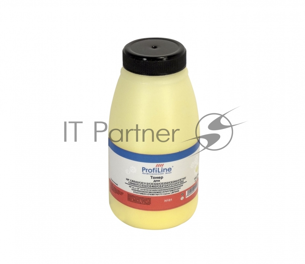 Тонер ProfiLine PL-CB542/CE312/CE322/CE252/CE262/CE742/CB402 для HP CLJ CP 1215/1515/3525/5220/5225/4005/4025/4525/CM1215MFP 1025/nw1525n/nw/CM1415fn/fnw LaserJet Pro 100 M175/M275/Pro 200 M251nw Canon LBP5050 Yellow 45 гр Фасовка РФ