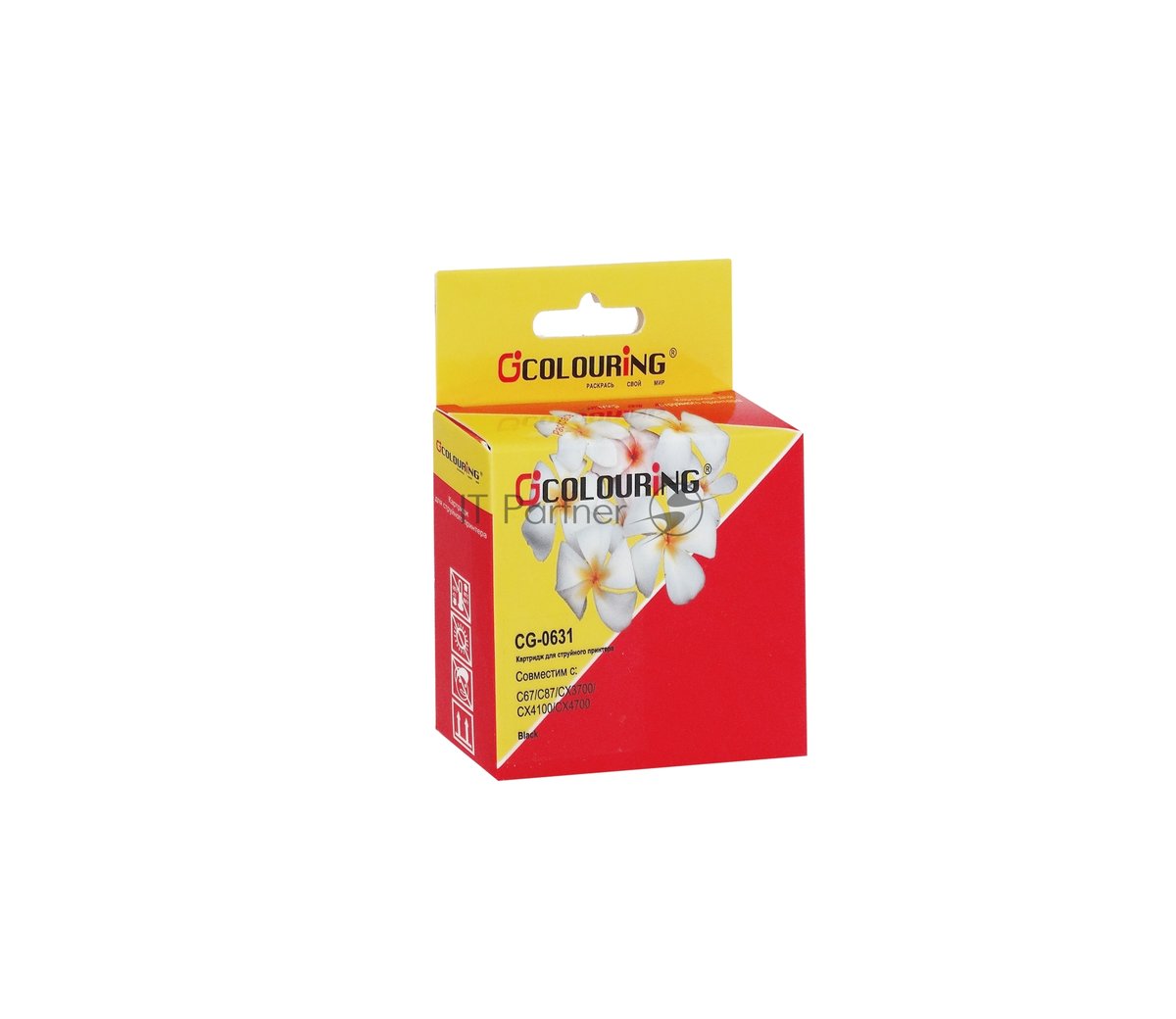 Картридж струйный Colouring CG-0631 черный пигментные для принтеров Epson C67/C87/CX3700/CX4100/CX4700