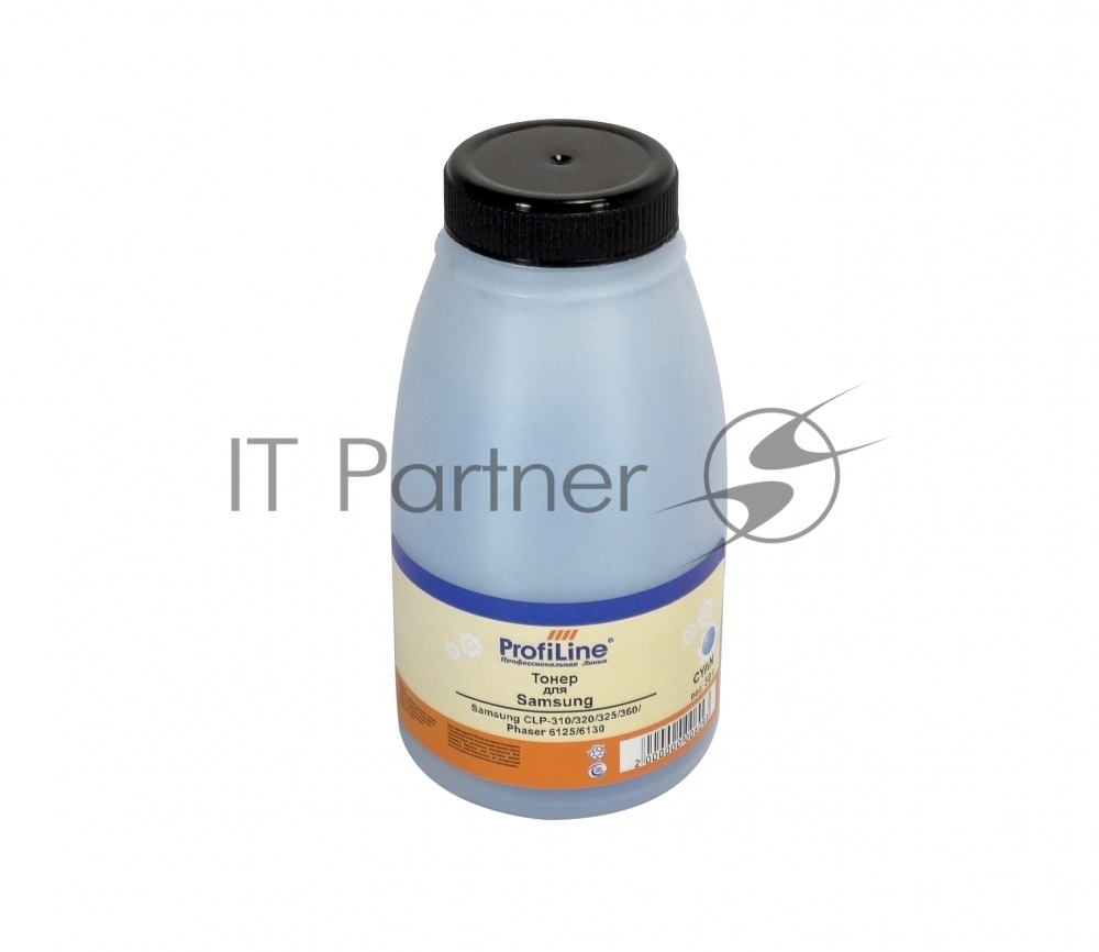 Тонер ProfiLine для принтеров Samsung CLP-310/320/325/360/Phaser 6125/6130 Cyan 50гр Фасовка РФ
