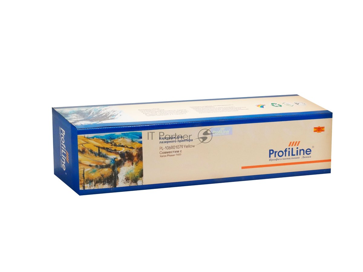 Картридж лазерный ProfiLine PL-106R01079 для принтеров Rank Xerox Phaser 7400 желтый 15000 копий