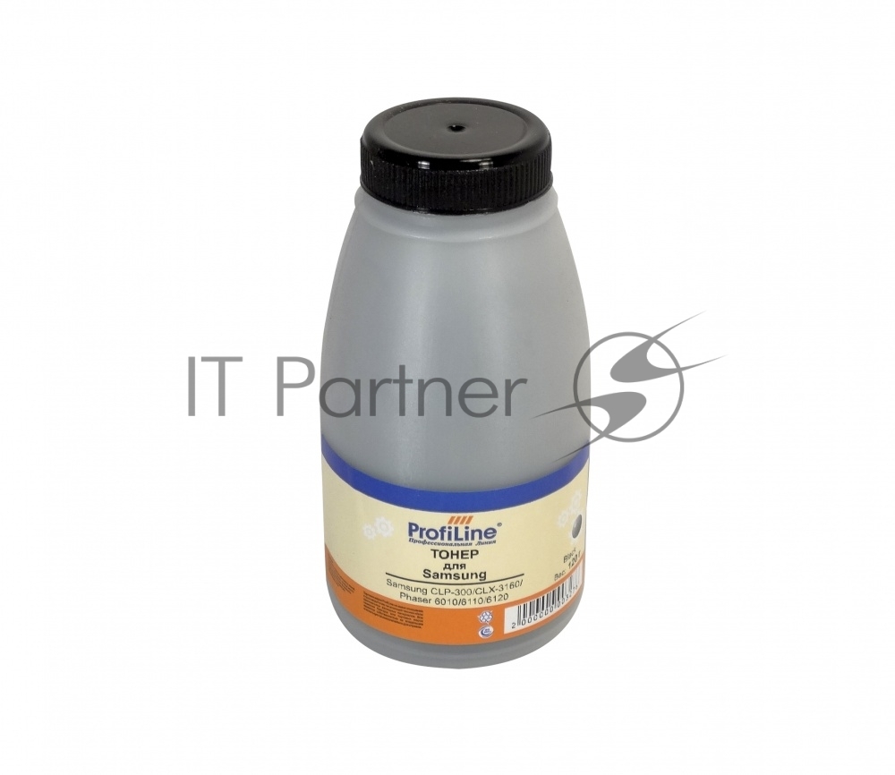 Тонер ProfiLine для принтеров Samsung CLP-300/CLX-3160/Phaser 6010/6110/6120/WC 6000/6015 черный 120гр Фасовка РФ