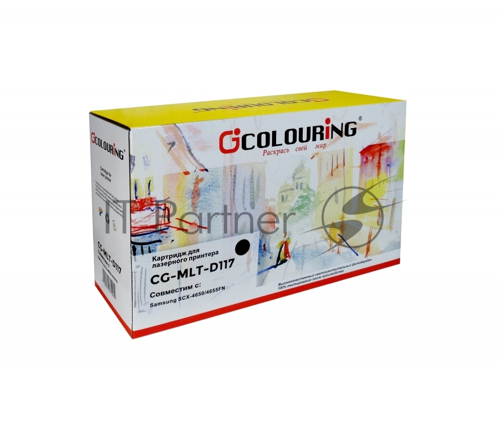 Colouring CG-MLT-D117 Картридж Colouring CG-MLT-D117S чёрный (3000 стр.) для  Samsung  SCX-4650/4655FN