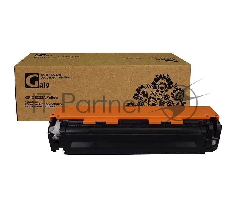 Картридж лазерный GalaPrint GP-CE322A желтый (1300 стр) для HP LJ CP1525N/CP1525NW/CM1415/1415fnw