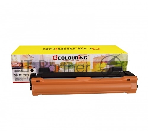 Картридж CG-TN-1075 для принтеров Brother DCP-1510/DCP-1510R/DCP-1512/DCP-1512R/HL-1110/HL-1110R/HL-1112/HL-1112R/HL-1210/HL-1210WR/HL-1212/HL-1212WR/MFC-1810/MFC-1810R/MFC-1815/MFC-1815R/MFC-1912/MFC-1912WR 2 шт по 1000 копий в упаковке Colouring