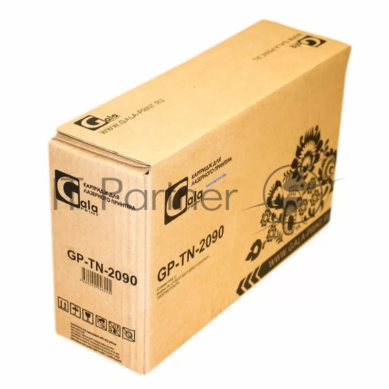Картридж GP-TN-2090 для принтеров Brother HL-2132/HL-2132R/DCP-7057/DCP-7057R/DCP-7057WR/DCP-7057W совместимый корпус 1000 копий GalaPrint