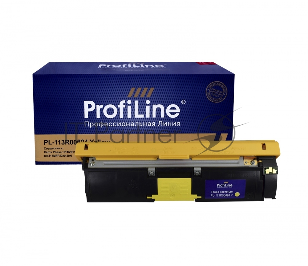 Картридж лазерный ProfiLine PL-113R00694 для принтеров Rank Xerox Phaser 6120/6120N/6115MFPD/6115MFPN Yellow 4500 копий