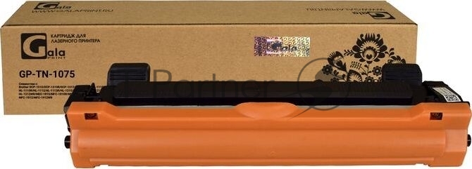 Картридж GalaPrint GP-TN-1075 для Brother DCP-1510R/1512R/1510/1511/MFC1810/1815/HL1110/1111/1112/1118 1000 копий