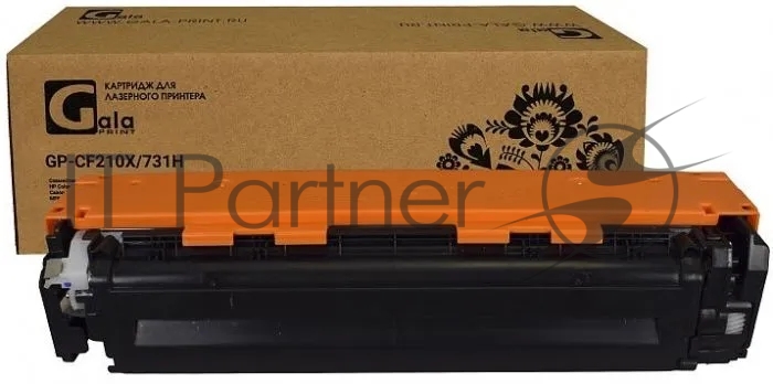 Картридж лазерный GalaPrint GP-CF210X (131X)/731 черный (2400 стр) для HP LaserJet Pro 200 Color M251/276 Canon i-SENSYS LBP7110CW/LBP7100CN/MF8280CW/MF8250CN/MF8230CN/MF8210CN