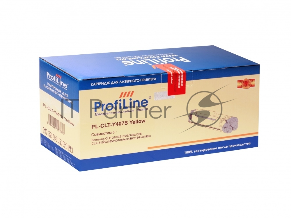 Картридж лазерный ProfiLine PL-CLT-Y407S для принтеров Samsung CLP-320/325/CLX-3180/3185 Yellow 1000 копий