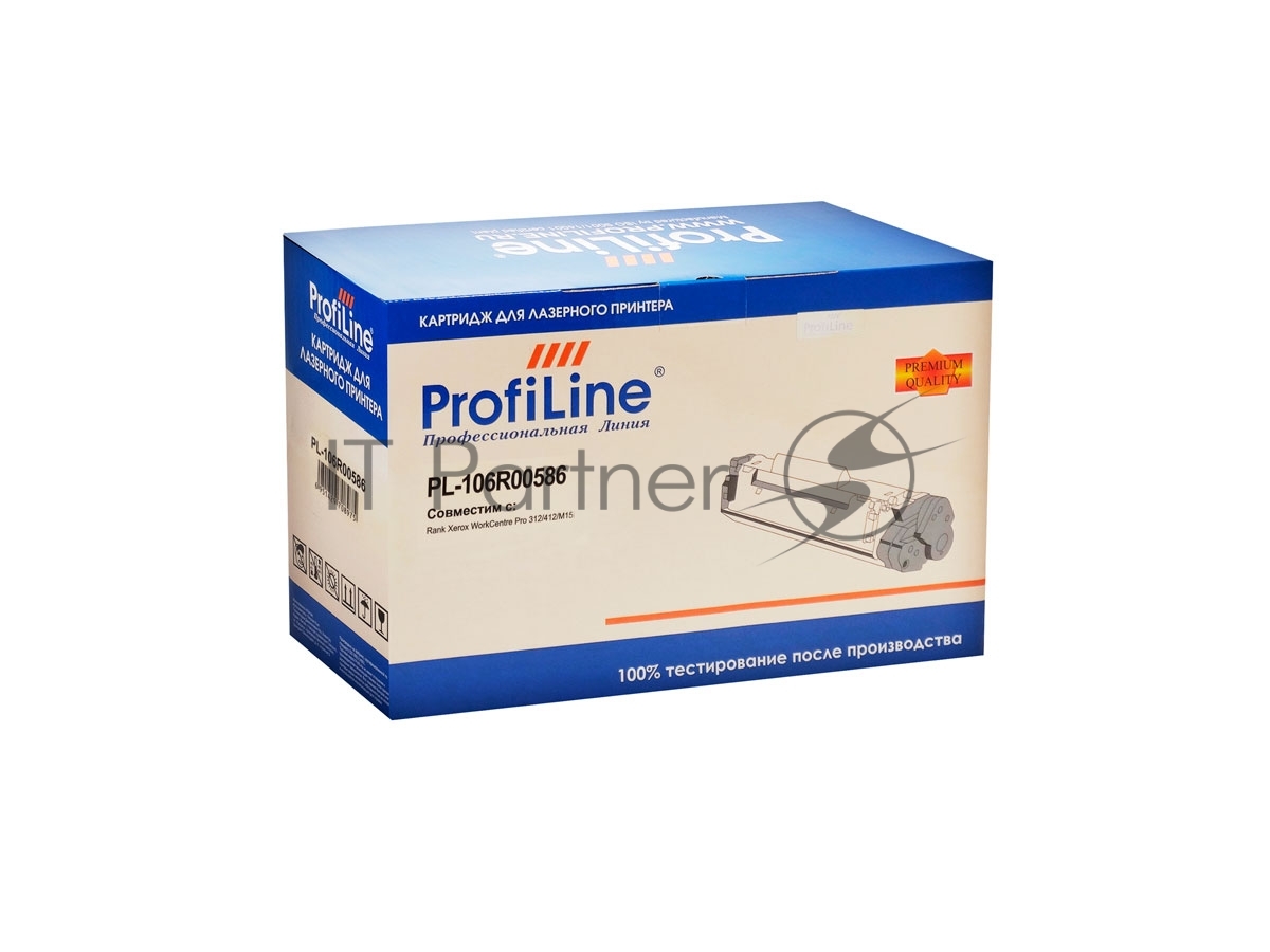 ProfiLine PL-106R00586 Картридж PL-106R00586 для принтеров Rank Xerox WorkCentre Pro 312/412/M15i 6000 копий ProfiLine