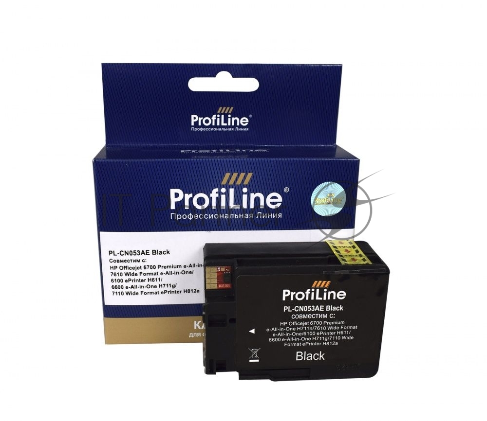 Картридж струйный ProfiLine PL-CN053AE (№932XL) для принтеров HP Officejet 6700 Premium e-All-in-One H711n/7610 Wide Format e-All-in-One/6100 ePrinter H611/6600 e-All-in-One H711g/7110 Wide Format ePrinter H812a Black