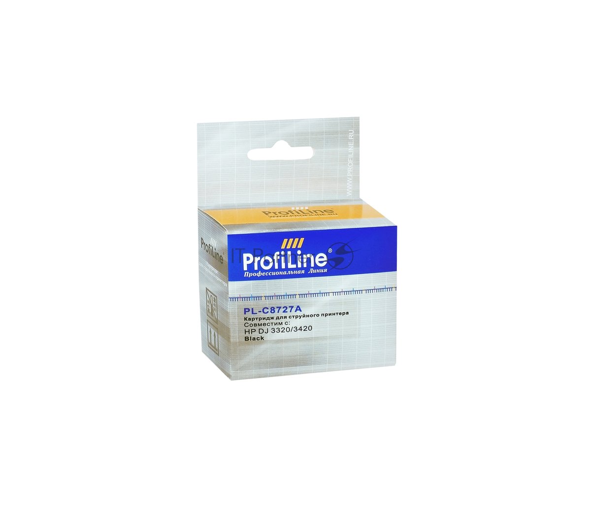 Картридж струйный ProfiLine PL-C8727A для принтеров HP DJ 3320/3420/3845 Black водн