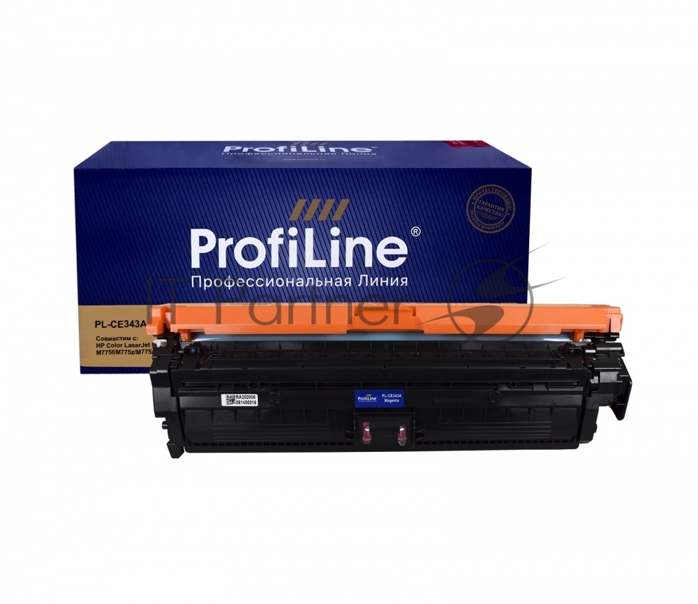 Картридж лазерный ProfiLine PL-CE343A для принтеров HP LaserJet Enterprise 700 color MFP M775dn/M775f/M775z/M775z 16000 копий Magenta