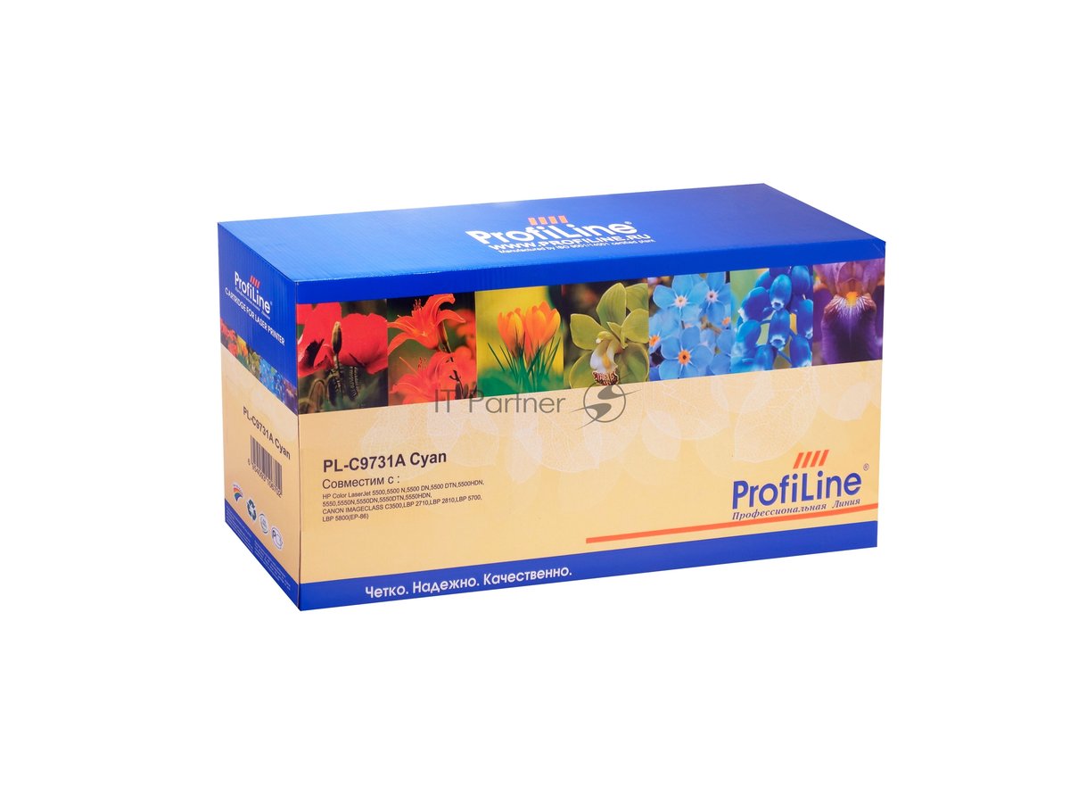 Картридж лазерный ProfiLine PL-C9731A для принтеров HP LJ 5500/5550/Canon LBP-2710/2810 Голубой 12 000 копий