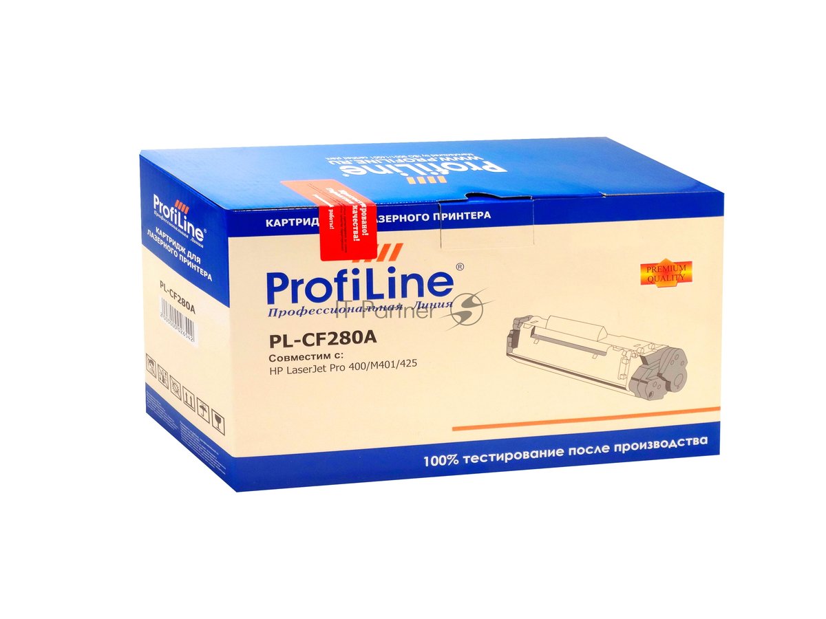 Картридж лазерный ProfiLine PL-CF280A для принтеров HP LaserJet Pro 400/M401/425 2700 копий