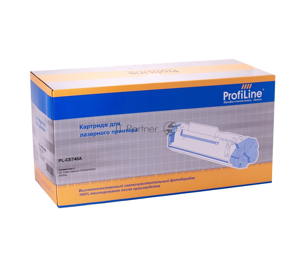 Картридж ProfiLine PL-CE740A для принтеров HP Color LaserJet CP5225/5225n/5225dn Black  7000 копий ProfiLine