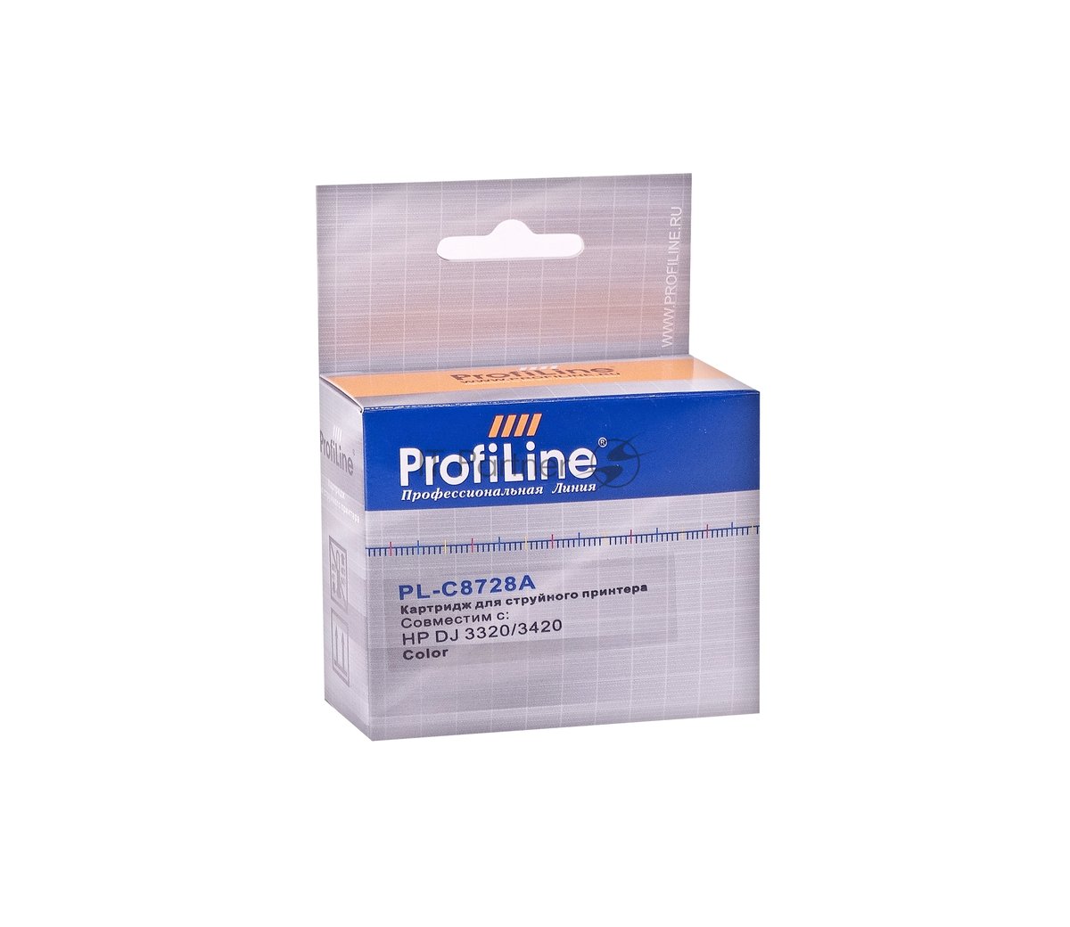 Картридж струйный ProfiLine PL-C8728A для принтеров HP DJ 3320/3420/3845 Color водн