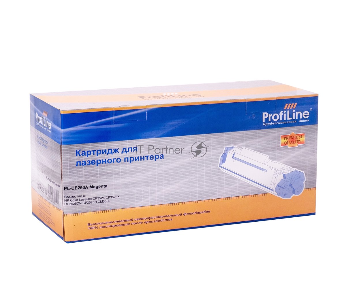Картридж лазерный ProfiLine PL-CE253A/723 для принтеров HP Color LaserJet CP3520/CP3525n/CP3525dn/CP3525x/CM3530/CM3530fx/Canon LBP7750cdn Magenta 7000 копий