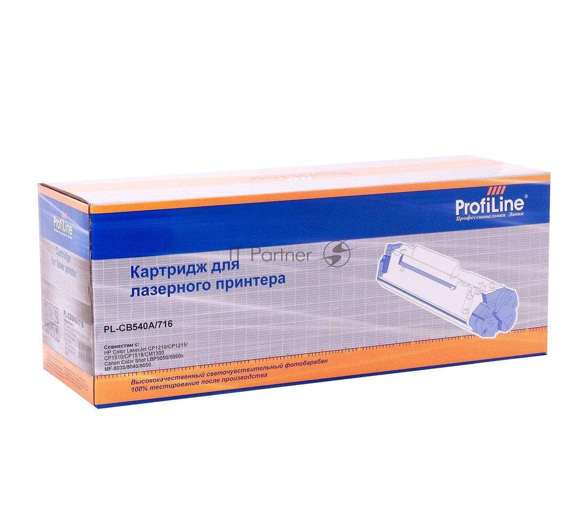Картридж лазерный ProfiLine PL-CB540A/716 для принтеров HP Color LaserJet CP1210/CP1215/CP1510/CP1518/CM1300/1312 Canon Color Shot LBP 5050/5970/5975, MF-8030/8040/8050 черный 2200 копий