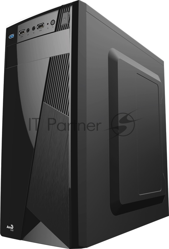 Компьютерный корпус Aerocool/Formula CS-1101 черный без БП ATX 2x120мм 1x140мм 2xUSB 2.0 1xUSB 3.0 audio