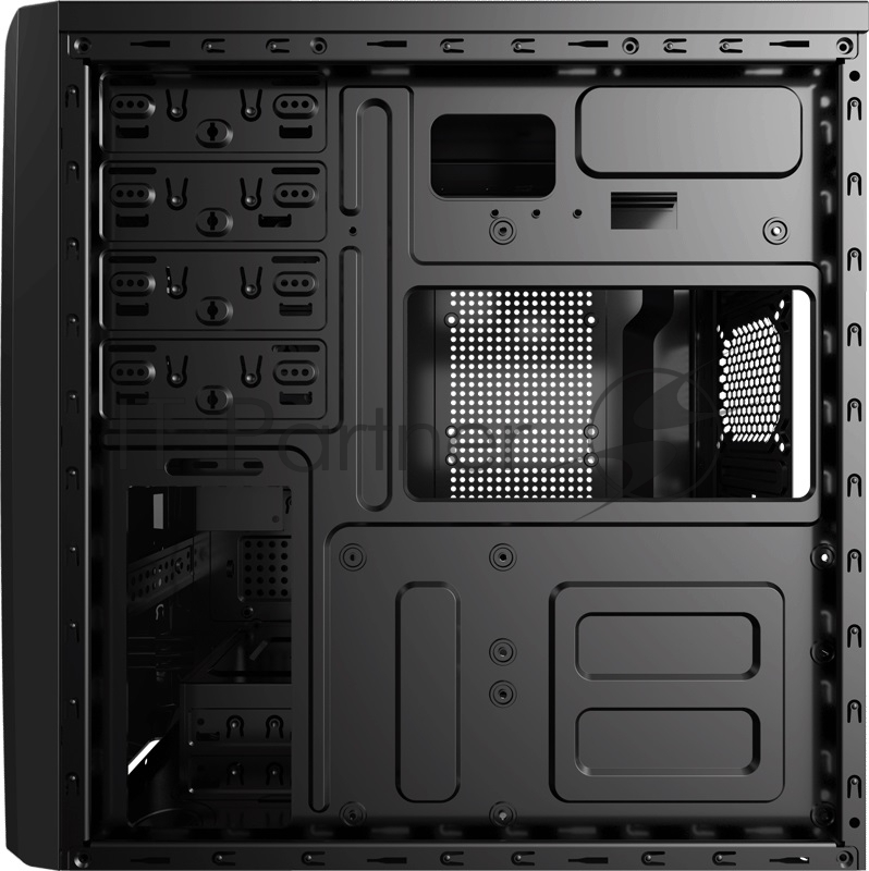 Компьютерный корпус Aerocool/Formula CS-1101 черный без БП ATX 2x120мм 1x140мм 2xUSB 2.0 1xUSB 3.0 audio