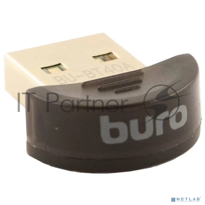 Адаптер USB Buro BU-BT40A Bluetooth 4.0+EDR class 1.5 20м черный