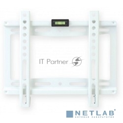 Кронштейн Kromax IDEAL-5 White, 15"-47", max 40 кг, настенный, VESA 200x200 мм, тонкий профиль