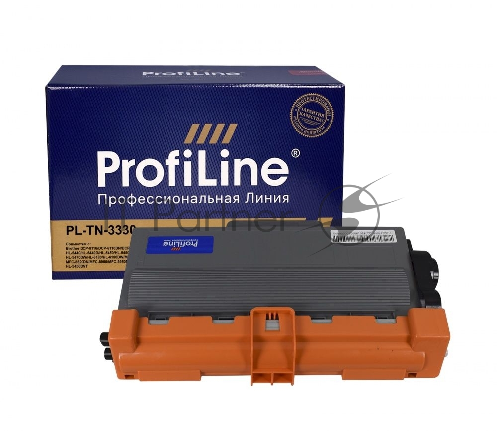 Картридж ProfiLine PL-TN-3330 для Brother DCP 8110DN/8250DN/MFC 8950DWT/8950DW/8520DN/HL 5450DN/5440D/5450DNT/6180DW/5470DN 3000 копий