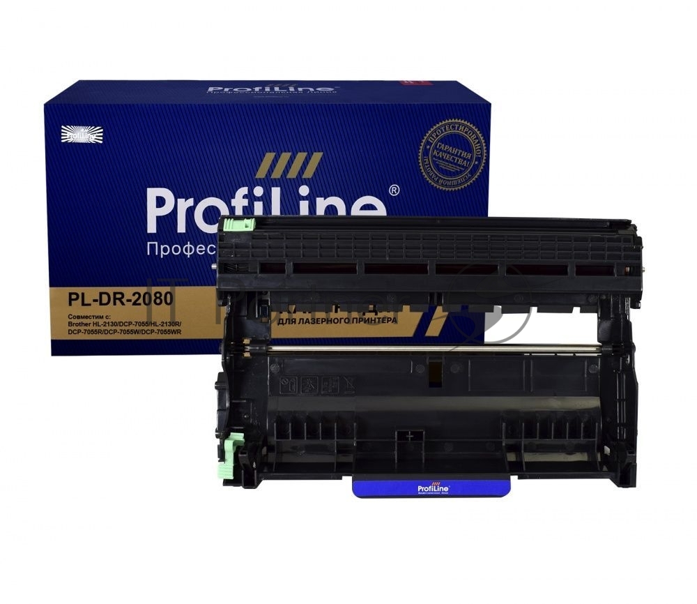 Драм-картридж PL-DR-2080 для Brother HL-2130/2130R/2132/2132R/2135W/2210/2220/2230/2240/2242D/2250/2270DW/2280DW/DCP-7055/7055R/7055WR/7057/7057R/7057WR/7060D/7060DR/7065DN/7065DNR/7070DW/7070DW 12000 копий ProfiLine