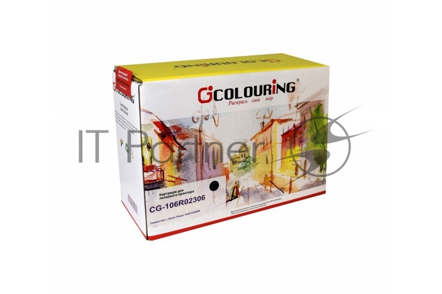 Картридж лазерный Colouring CG-106R02306 черный (11000 стр.) для принтеров Rank Xerox Phaser 3320DNI/3320