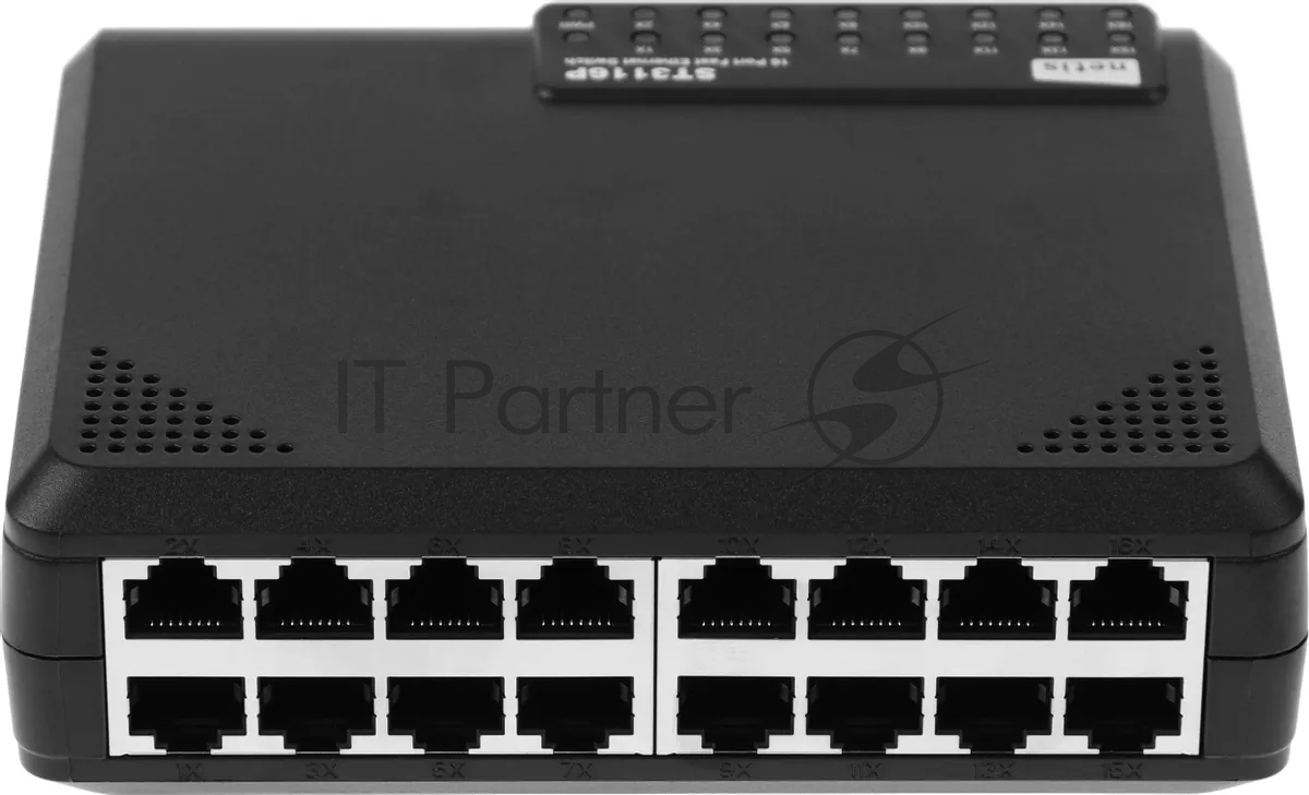 Коммутатор Netis ST3116P, 16×100 Мбит/с, неуправляемый