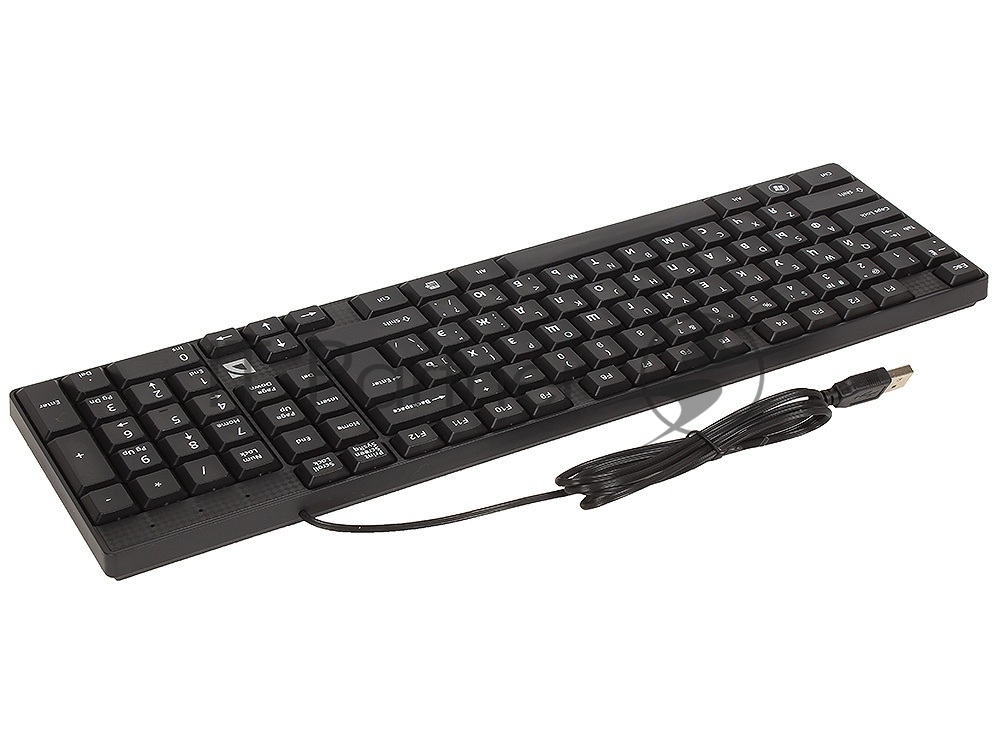 Клавиатура DEFENDER 45720, Accent SB-720, проводная, USB, компактная