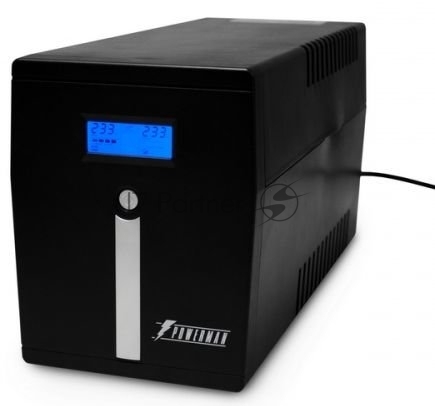 Источник бесперебойного питания Powerman Smart Sine 2000VA/1400W, 220V, Line-Interactive, LCD, Tower, Out: 4xShuko, черный*SmartSine2000
