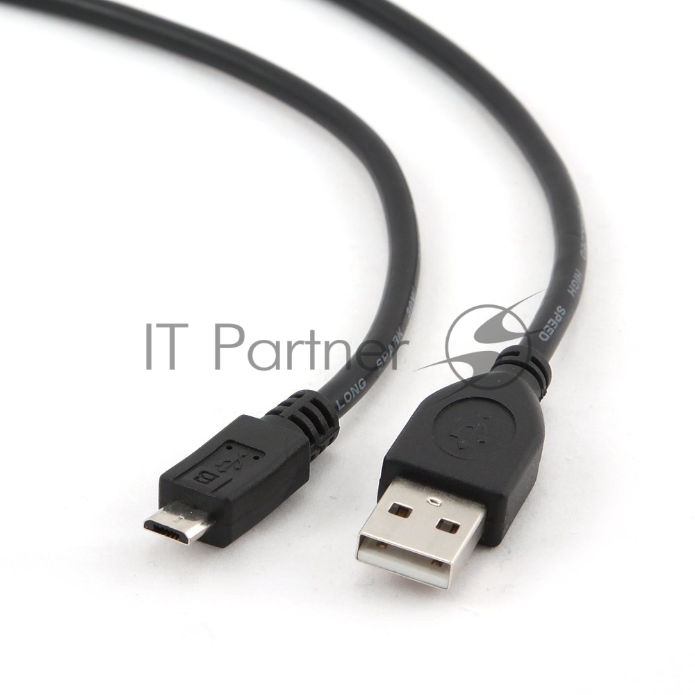 Кабель USB2.0 Pro Cablexpert CCP-mUSB2-AMBM-10, AM/microBM 5P, 3м, экран, черный, пакет