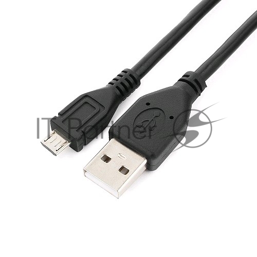 Кабель USB2.0 Pro Cablexpert CCP-mUSB2-AMBM-1M, AM/microBM 5P, 1м, экран, черный, пакет