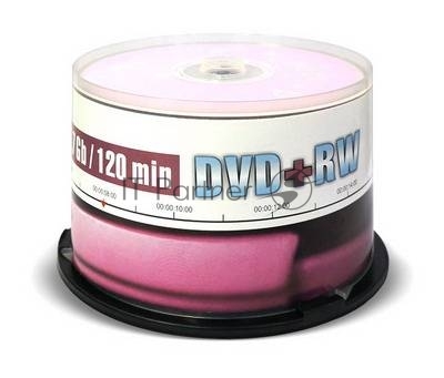 Диск DVD+RW Mirex 4.7 Gb, 4x, Cake Box (50), (50/300)