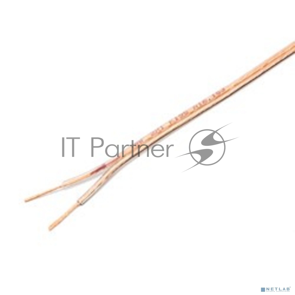 Акустический кабель Cablexpert CC-TC2x1,0-10M, прозрачный, 10 м, бухта