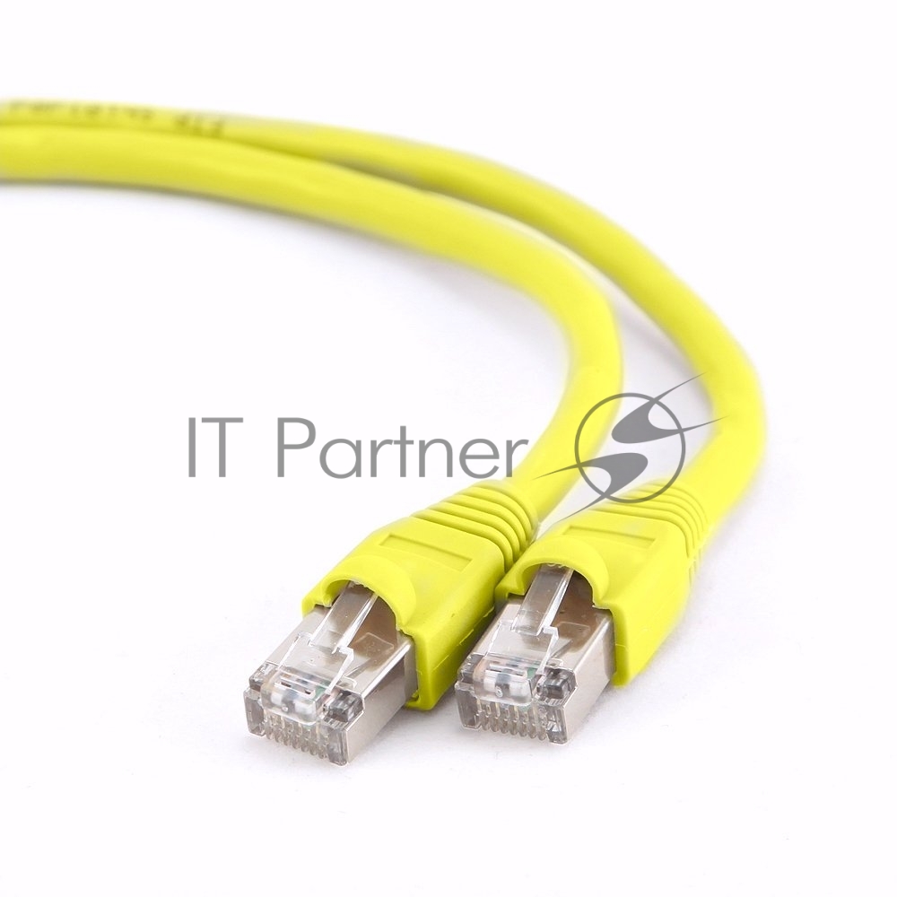 Патч-корд FTP Cablexpert PP6-10M/Y-O кат.6, 10м, литой, многожильный (жёлтый)