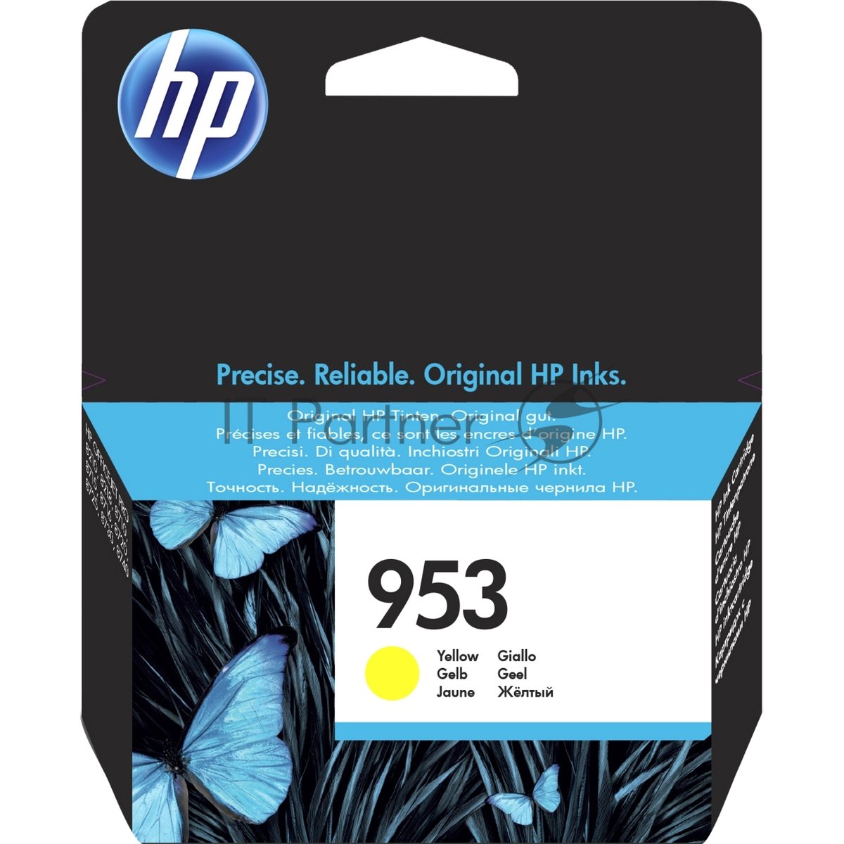 Картридж струйный HP 953 F6U14AE желтый для HP OJP 8710/8715/8720/8730/8210/8725 (700 стр.)
