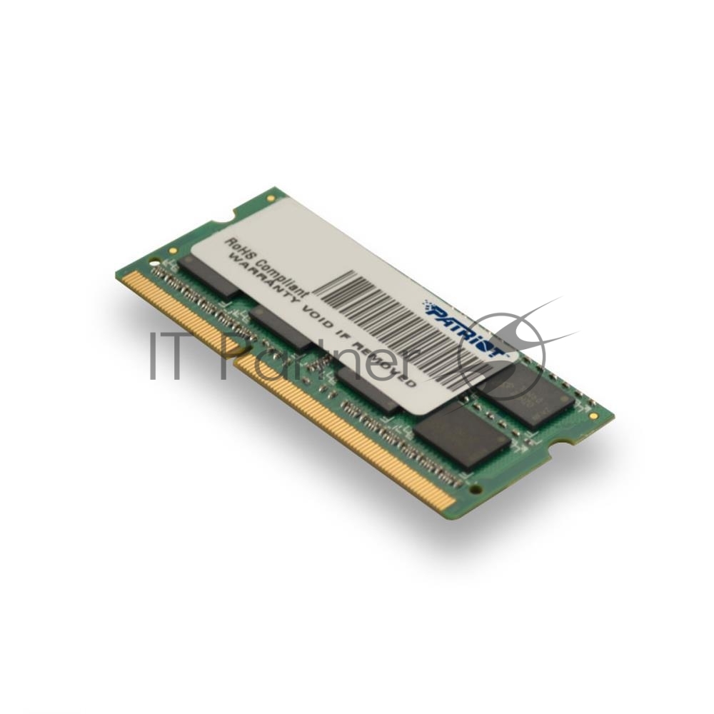 Оперативная память Patriot, DDR3L, 4GB (1x4 GB), 1600 MHz, CL11, SO-DIMM