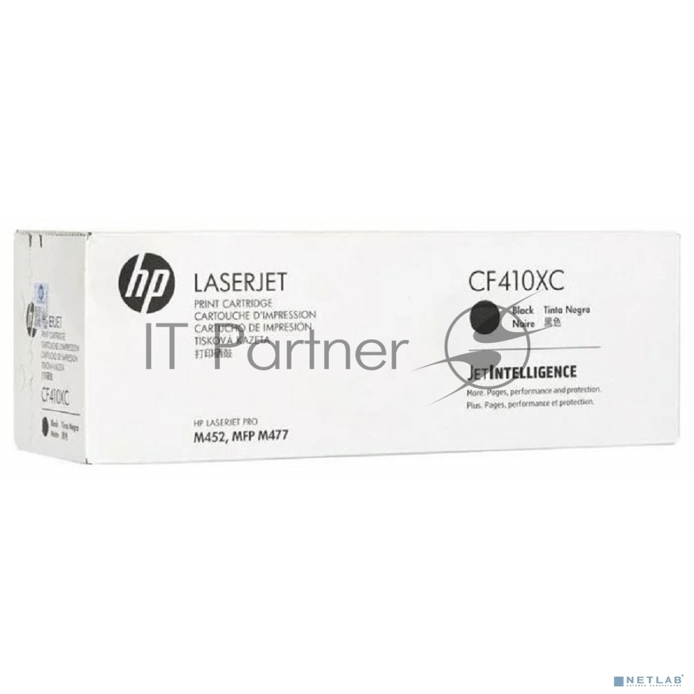 HP Картридж CF410XC 410X лазерный черный увеличенной емкости (6500 стр) (белая корпоративная коробка)