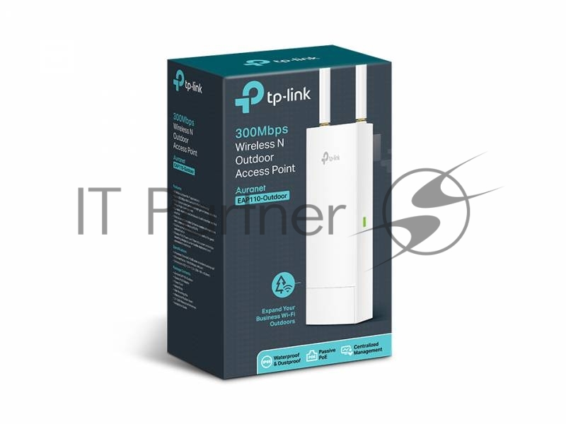 Беспроводная наружная точка доступа серии N TP-Link SMB EAP110-Outdoor скорость до 300 Мбит/с