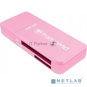 Кард-ридер Transcend All in1 Multi Card Reader, Pink