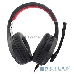 Гарнитура Oklick HS-L320G Phoenix чёрный, проводная, 3.5 мм