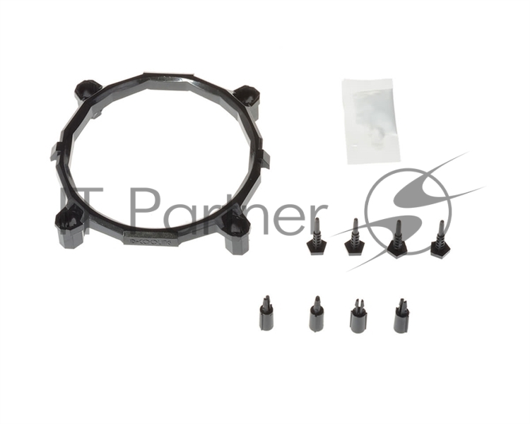 Кулер Cooler ID-Cooling DK-01 черный/серебристый 92мм алюминий 2500rpm 29db 95W 52мм