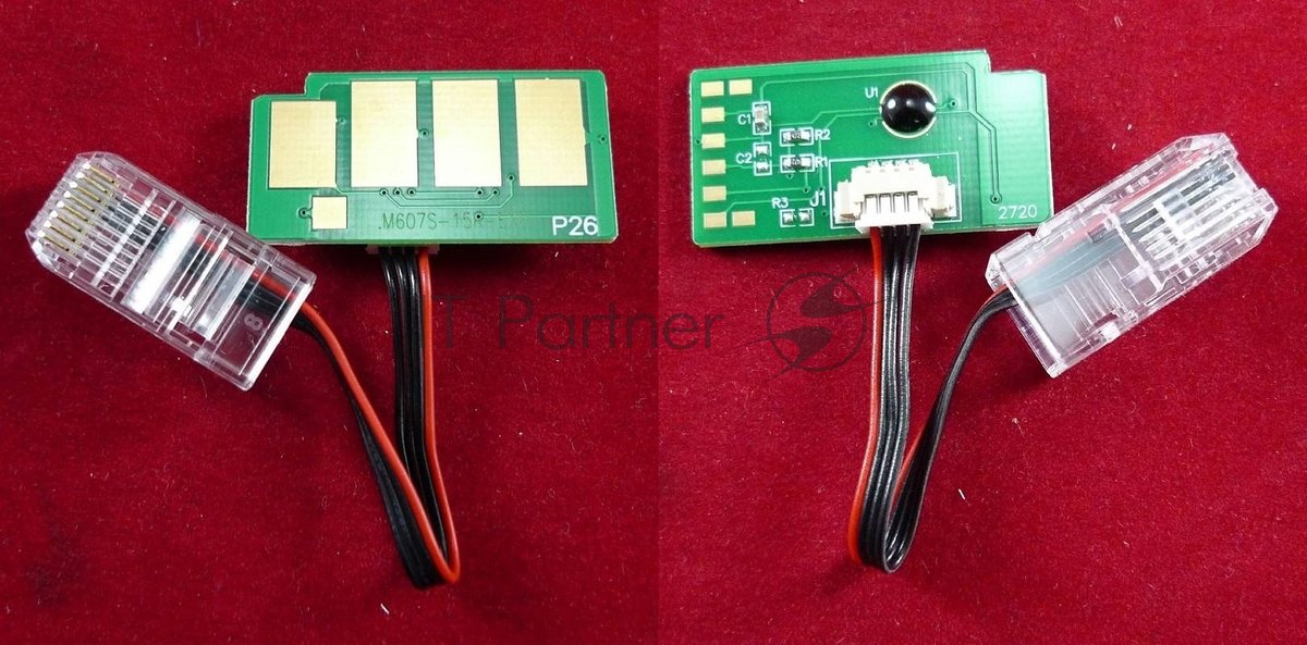Чип ELP для Samsung CLX-9250/9252/9350/9352 (CLT-M607S) Magenta 15K (Китай)